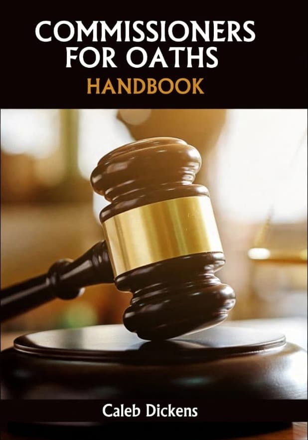Cover of Commissioners for Oaths Handbook